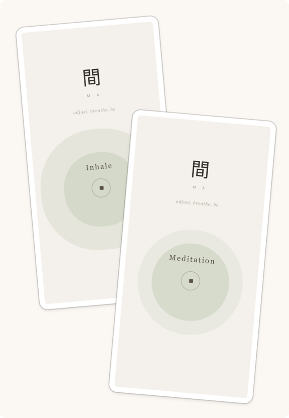 Ma is a free breathwork and meditation app